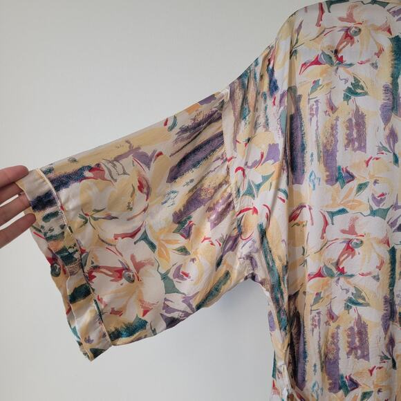 90s Silk Robe - Picture 8 of 9